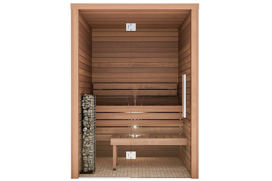 Auroom Cala Glass Cabin Sauna Kit